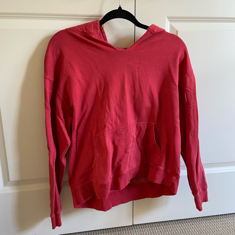 Brandy Melville red hoodie